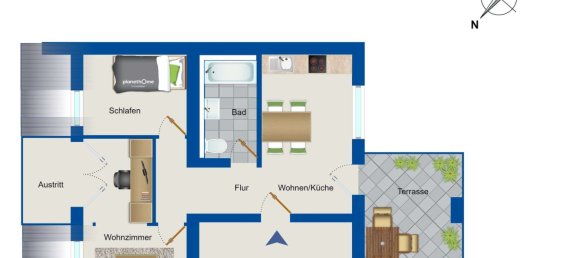 2-salle Appartement à Aachen, Germany No. 65323 14