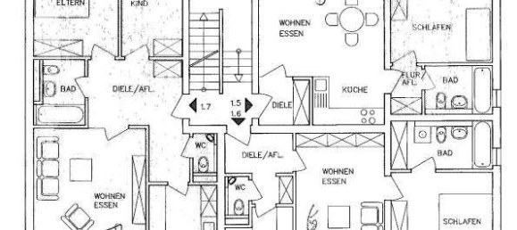 Квартира с 2 комнатами в Бонн, Германия № 17473 8