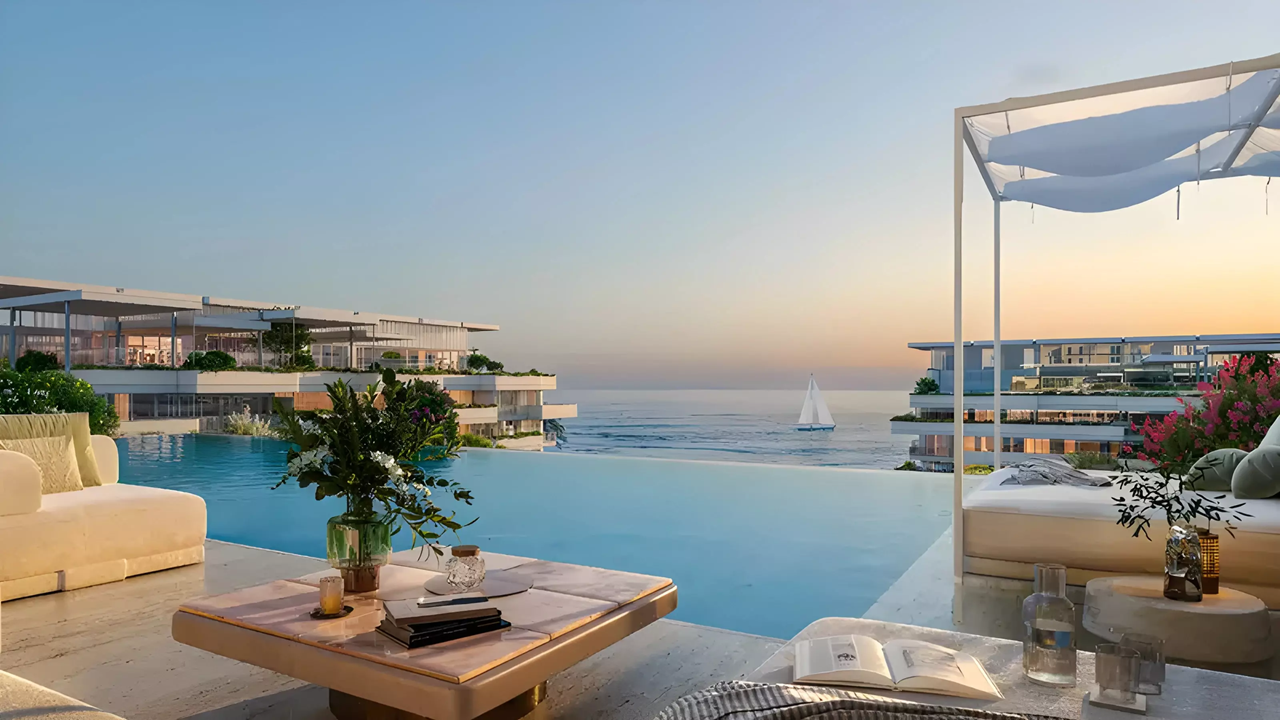 1 غرف نوم شقة في Al Raha Beach, UAE رقم 109916