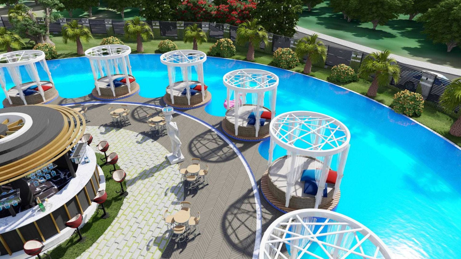 Apartment 2+1 in Exodus Palace Residence, Alanya, Turkey No. 36483