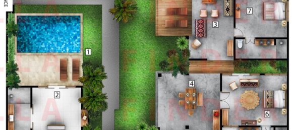 2 dormitorios villa en alquiler en Ubud, Gianyar, Bali, Indonesia № 3604 24