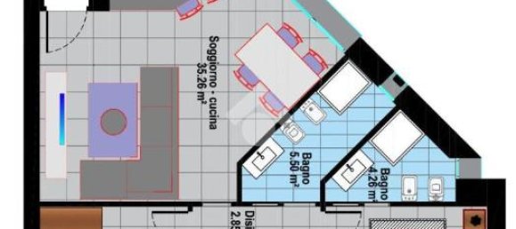 Квартира с 3 комнатами в Риезе Пио X, Италия № 6554 10