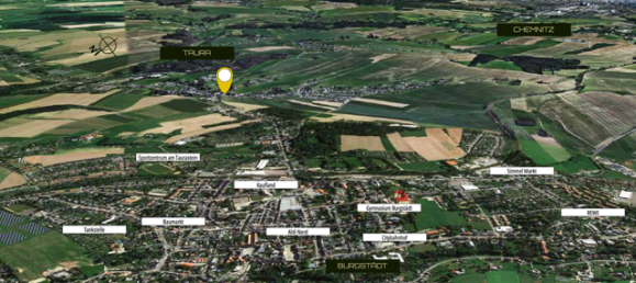 Квартира с 3 спальнями в Хемниц, Германия № 360249 11