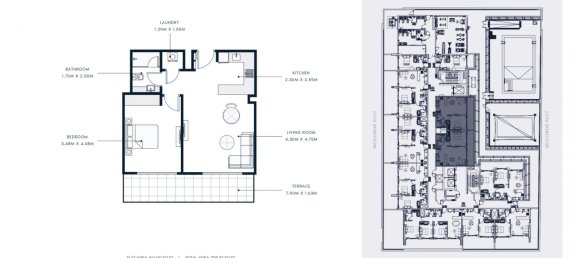 2 bedrooms Apartment in AZIZI AMBER, Al Furjan, UAE No. 60582 5