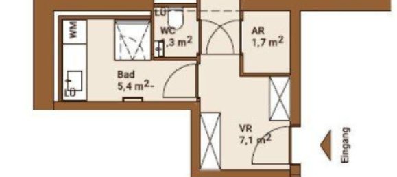 2 rooms Apartment in Favoriten, Austria No. 156998 14