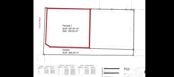 Земельный участок 937м² в Ла Барроса, Испания № 101373 2