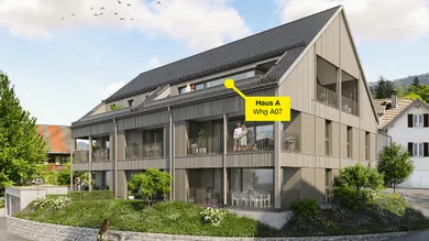 4غرفة شقة في Wolfurt, Austria رقم 160813