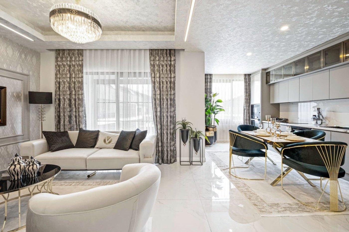 Penthouse 2+1 in Oba, Turkey No. 32805