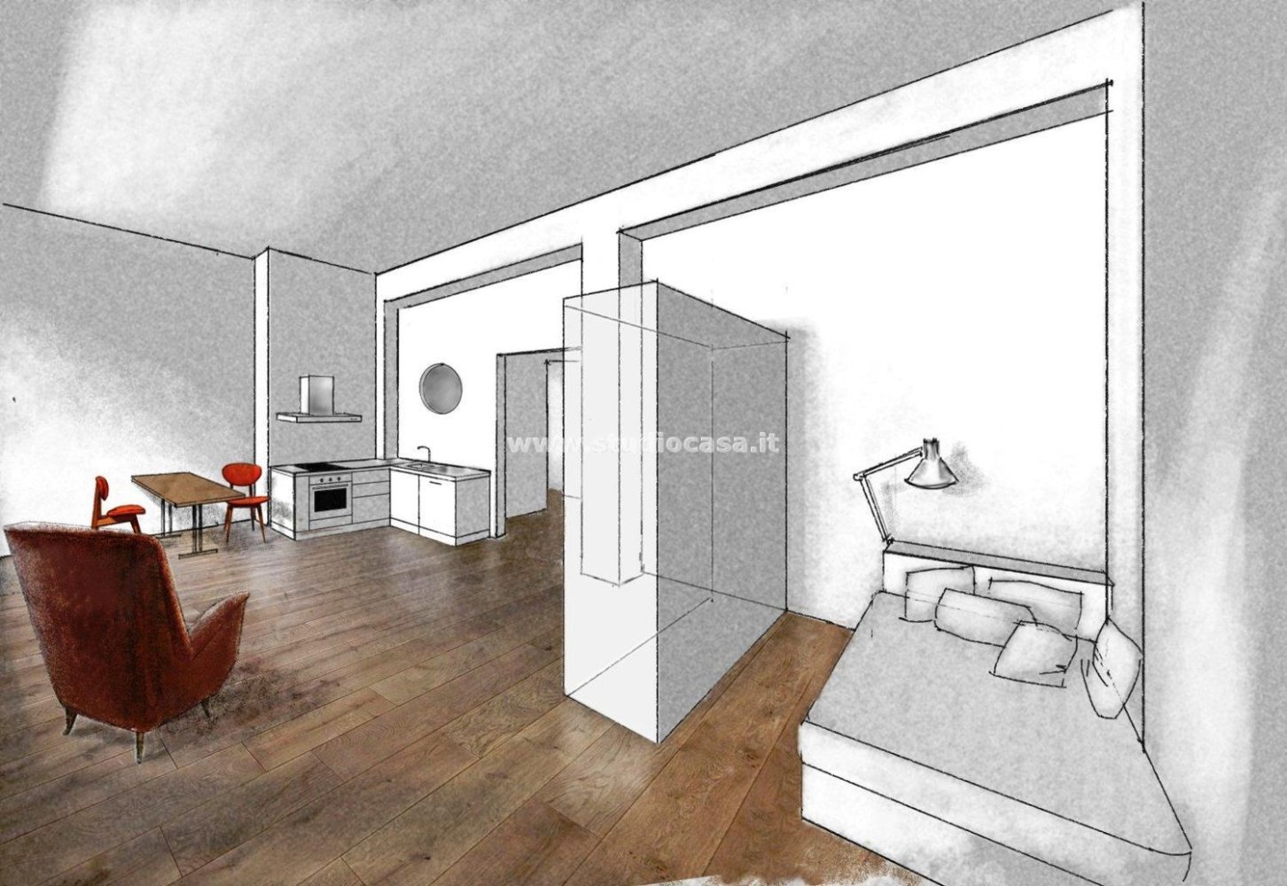 2 chambres Appartement à Milan, Italy No. 357840