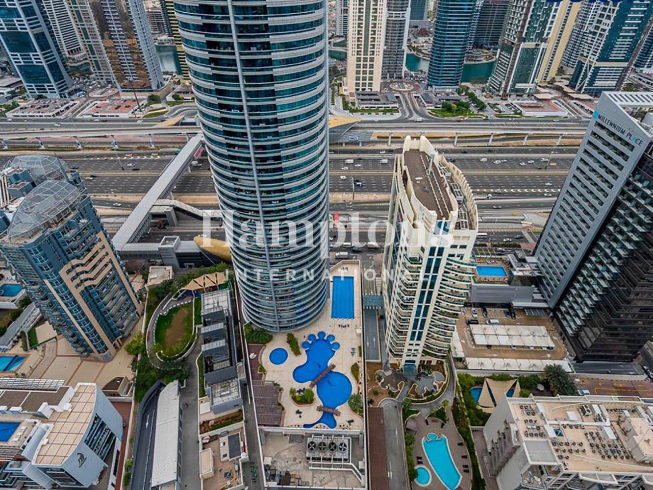 Apartamento T2 em Dubai Marina, UAE N.º 182924