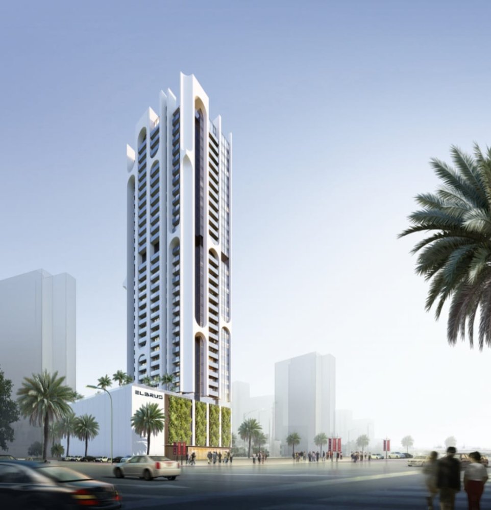 Apartamento de 1 dormitorio en ELBRUS TOWER, Jumeirah Village Triangle, UAE No. 60635