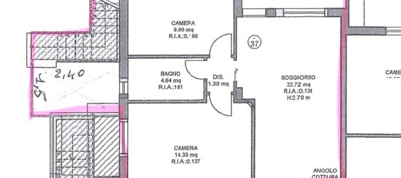 Apartamento de 3 habitaciónes en Ravenna, Italy No. 266904 23