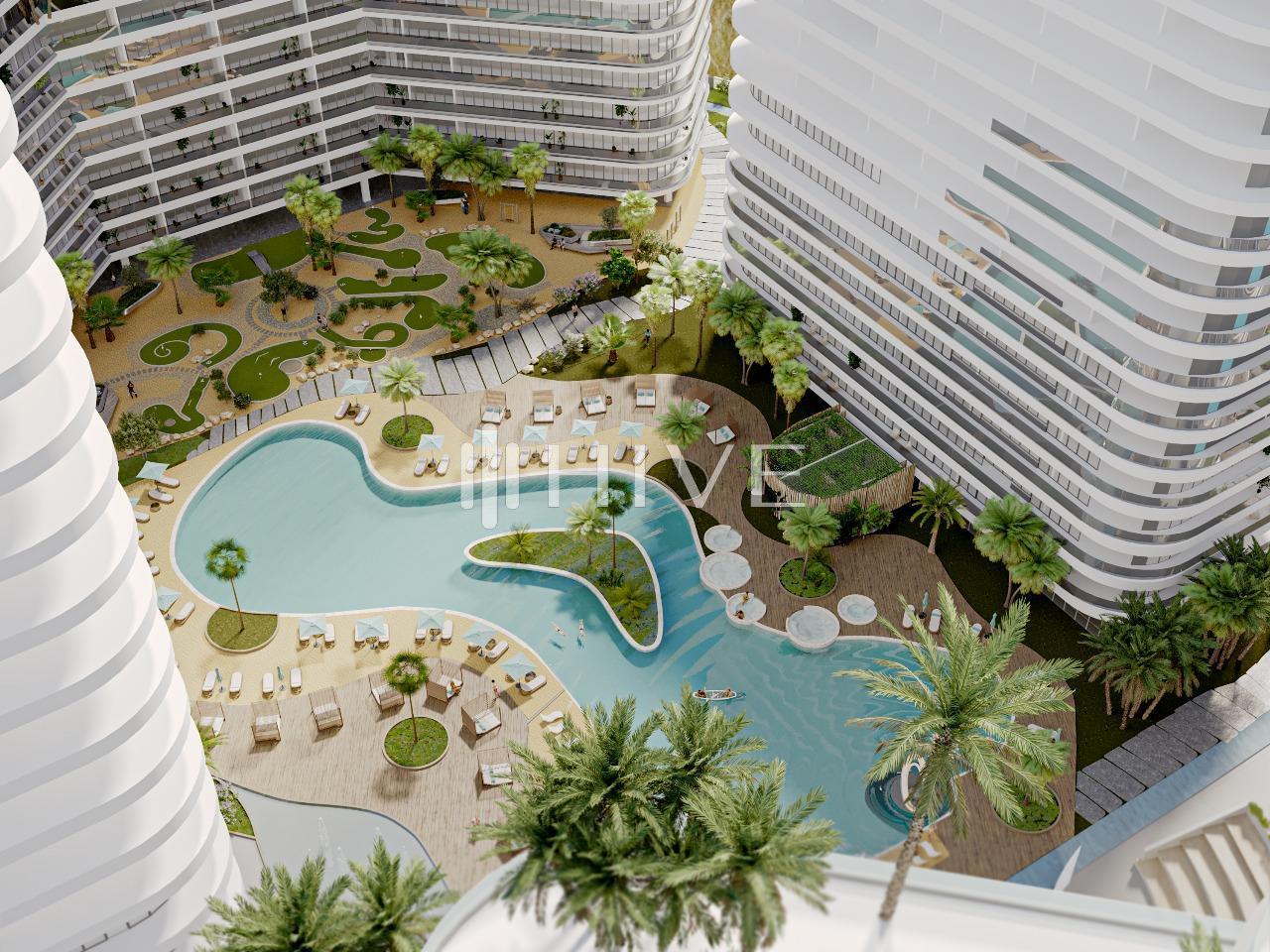 Apartamento T1 em Arjan, UAE N.º 54006