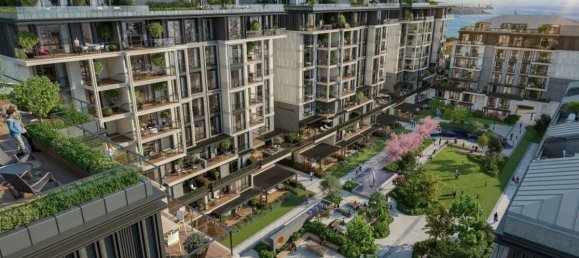 Квартира с 2 комнатами в Бешикташ, Турция № 19229 30