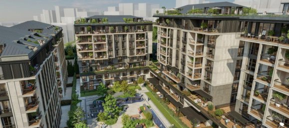 Квартира с 2 комнатами в Бешикташ, Турция № 19229 2