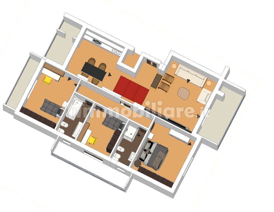 3 bedrooms Apartment in Benevento, Italy No. 293997