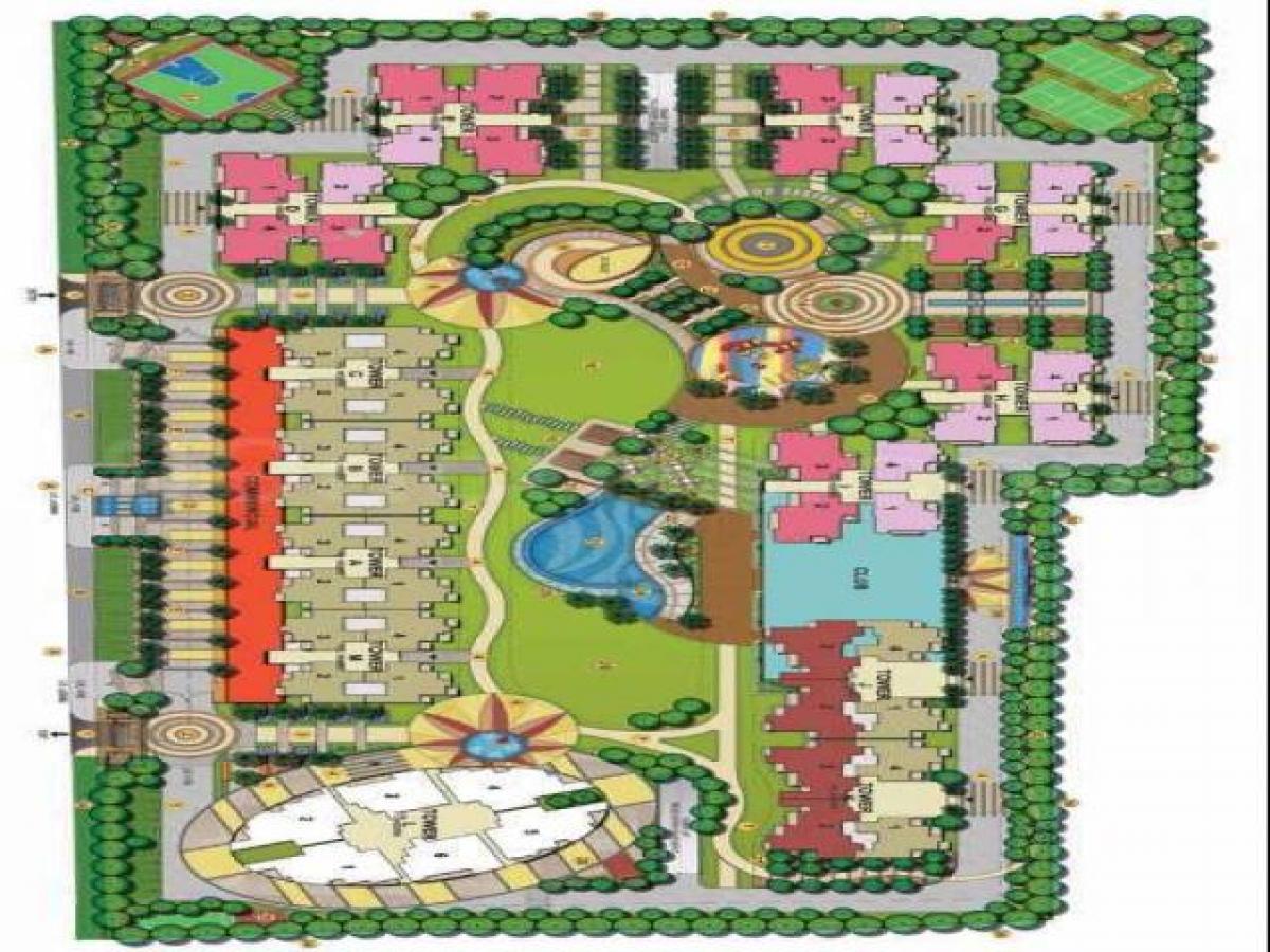 Casa de 2 dormitorios en Noida, India No. 66473