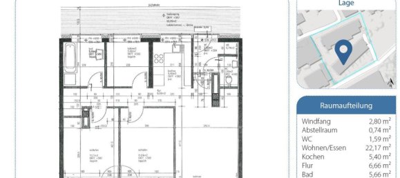 4 rooms Apartment in Kundl, Austria No. 232294 13