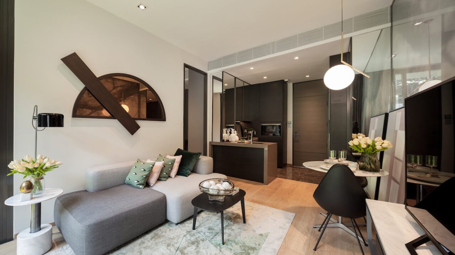 Кондоминиум  с 1 спальней в 28 CHIDLOM, Бангкок, Таиланд № 27905