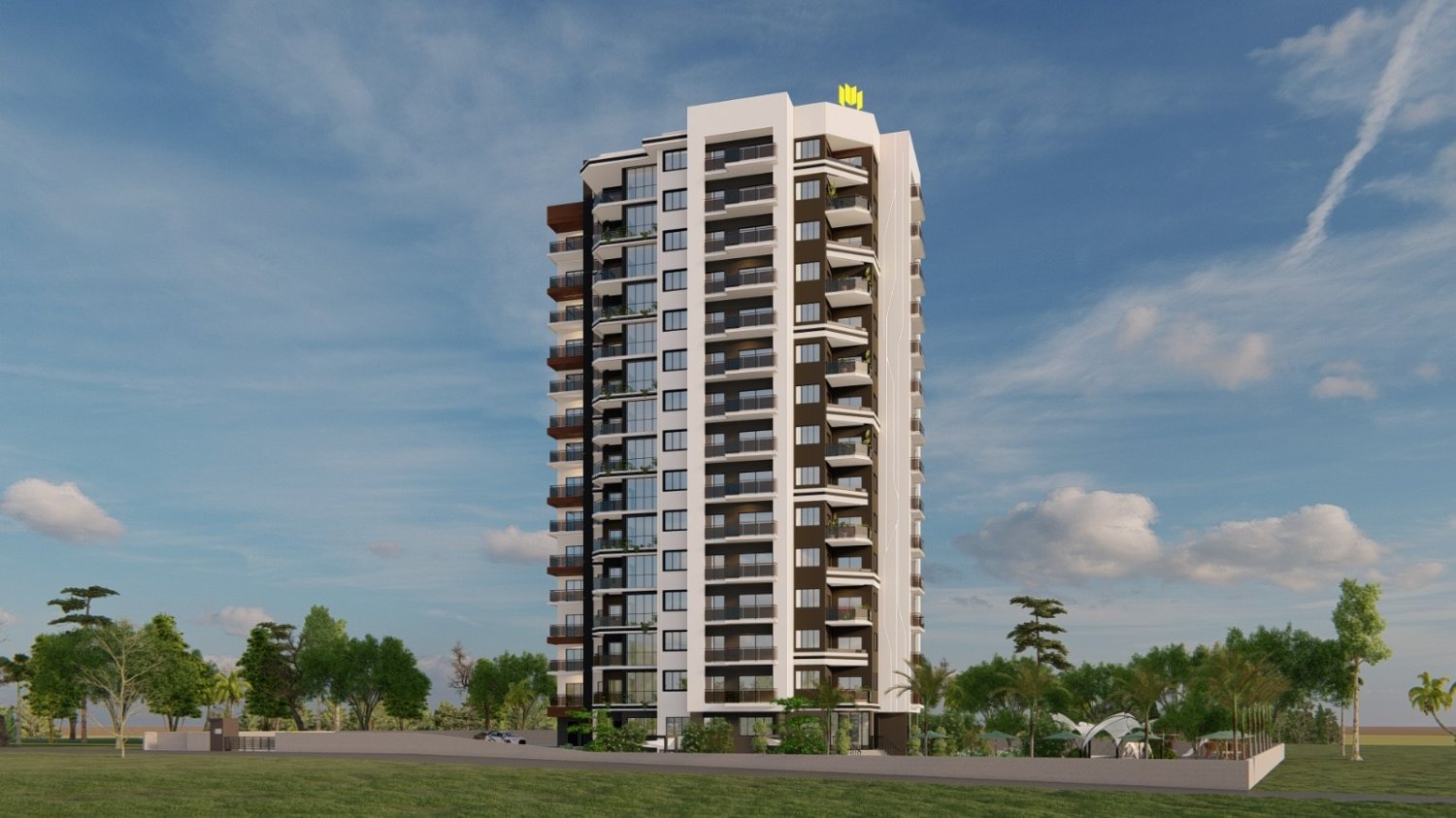 شقة 2+1 في Mersin, Turkey رقم 19641