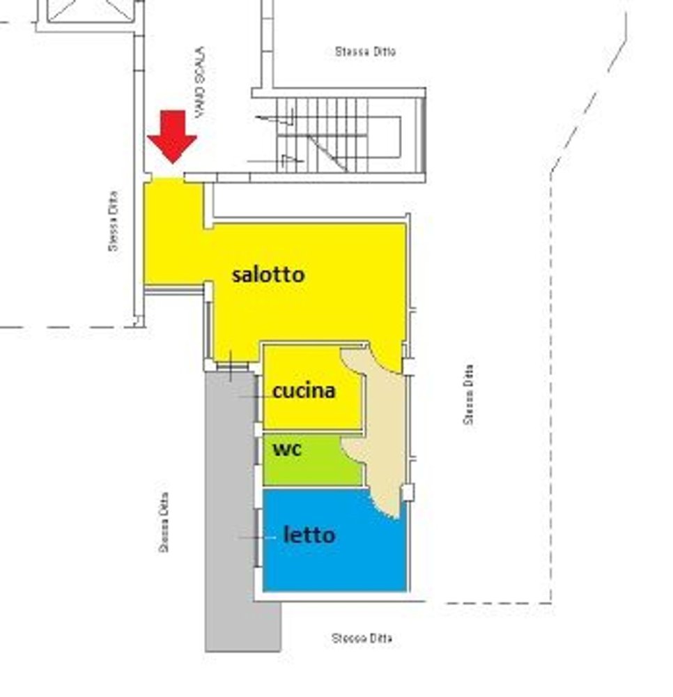 2-salle Penthouse à Eboli, Italy No. 175296