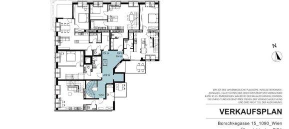 2 rooms Duplex in Alsergrund, Austria No. 182425 18