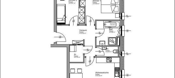 Квартира с 2 спальнями в Арнольдштайн, Австрия № 226043 3