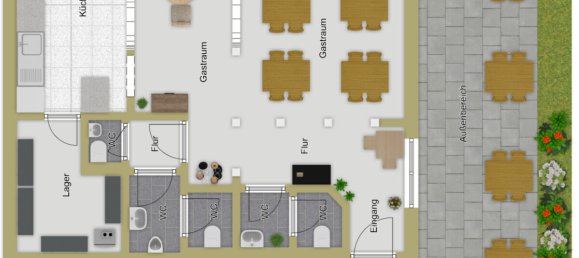 Кафе / ресторан с 1 комнатой в Ravensburg, Германия № 367496 21