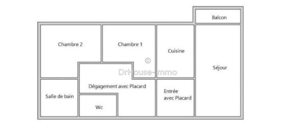 2 Schlafzimmer Wohnung in Bondy, France, Nr. 360063 11