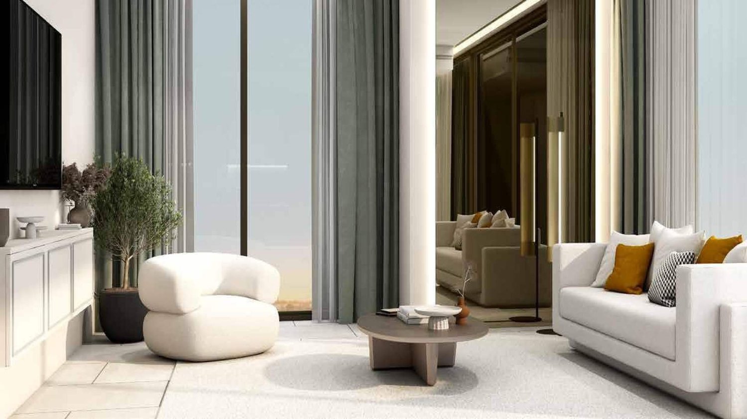 Apartamento em Golf Links 18, Dubai Sports City, UAE 35.49 m² N.º 64124