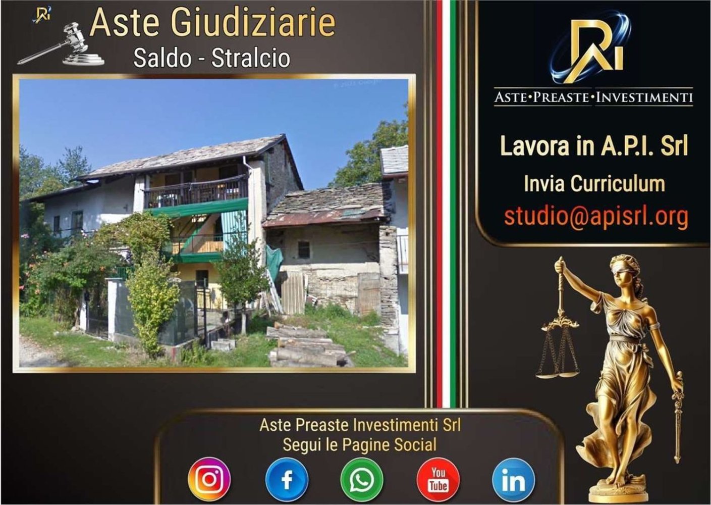 1 bedroom Apartment in Cumiana, Italy No. 381554