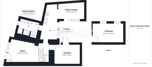 2 chambres Appartement à Montreuil, France No. 310864 2