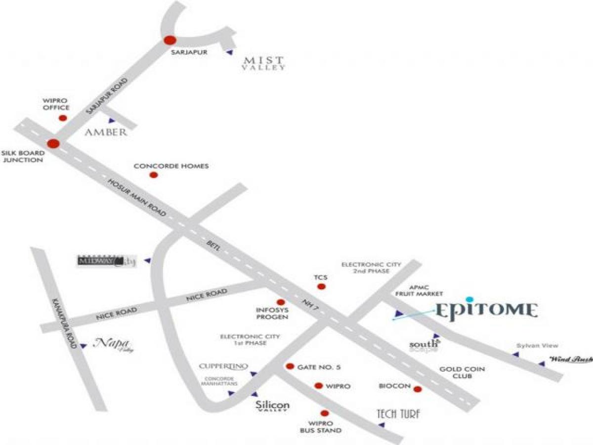 2 غرف نوم منزل في Bangalore, India رقم 43030