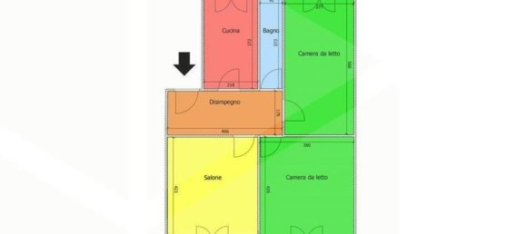 3-Zimmer Wohnung in Bari, Italy, Nr. 17306 5