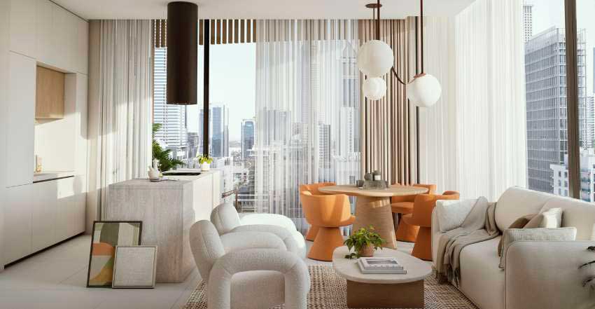 Apartamento T2 em Elemental 22, Al Satwa, UAE N.º 65102