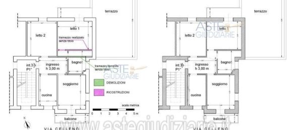 4 rooms Apartment in Rome, Italy No. 17021 16