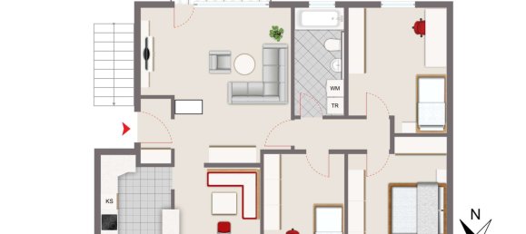 4 rooms Apartment in Munich, Germany No. 315397 11