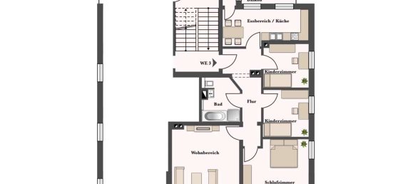 Квартира с 4 комнатами в Баутцен, Германия № 55450 12