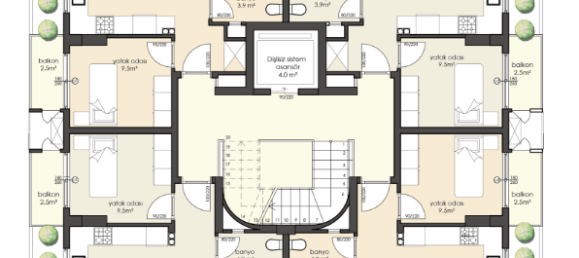 Apartment 2+1 in Alanya, Turkey No. 40325 4