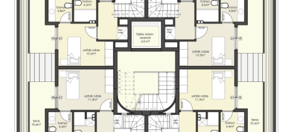 Apartment 2+1 in Alanya, Turkey No. 40325 2