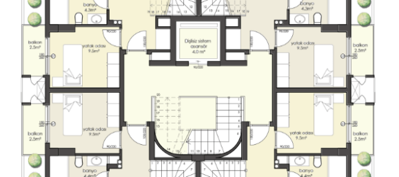 Apartment 2+1 in Alanya, Turkey No. 40325 3