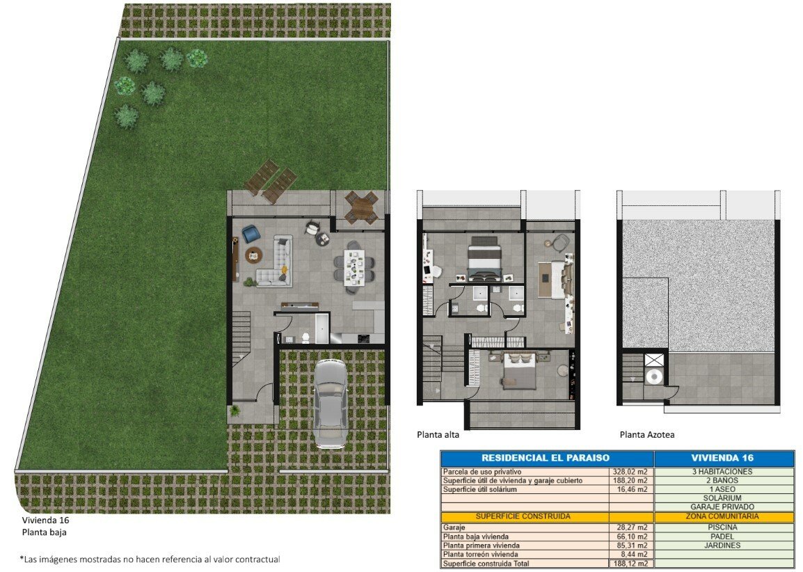 3 bedrooms Townhouse in Calpe, Spain No. 286445