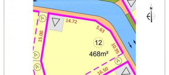 Земельный участок 468м² в Калонн-Рикуар, Франция № 280118 4