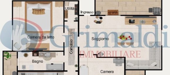 Apartamento de 4 dormitorios en Giugliano in Campania, Italy No. 373321 17
