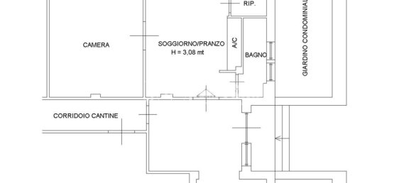 2-Zimmer Wohnung in Rome, Italy, Nr. 307865 10