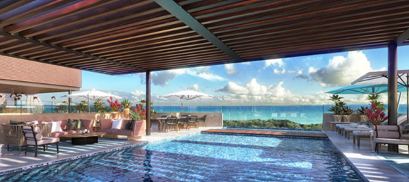 2 Schlafzimmer Wohnung in Solidaridad, Mexico, Nr. 152722 2