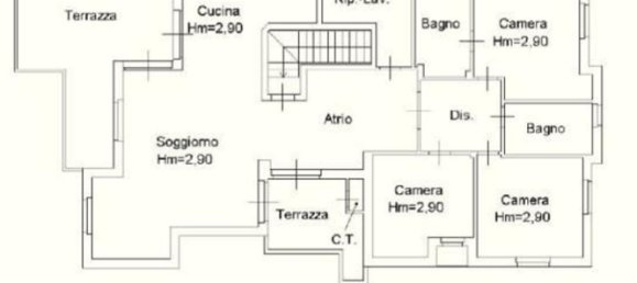 4-Zimmer Penthouse in Mazzano, Italy, Nr. 51434 31