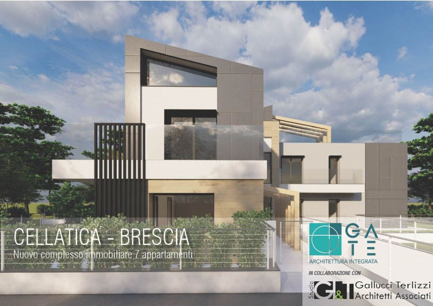 3 rooms Apartment in Cellatica, Italy No. 4723