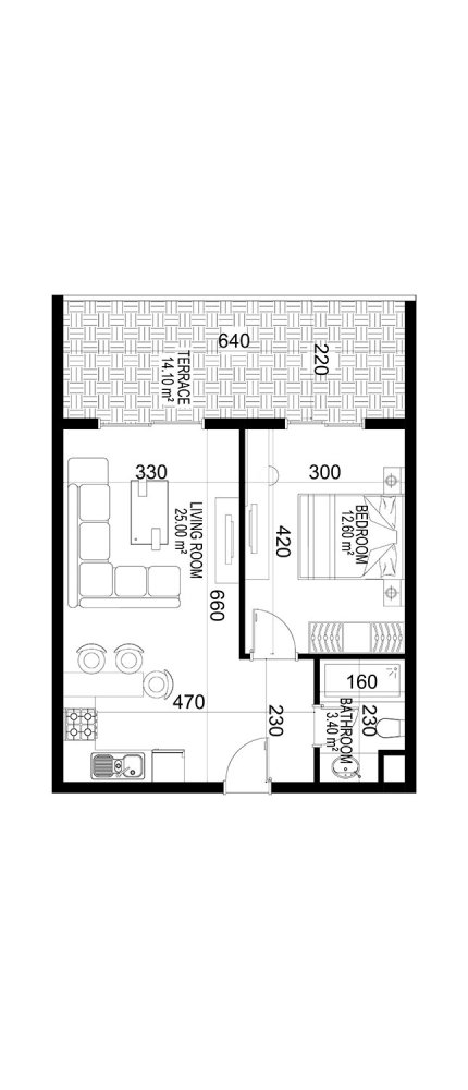 Apartamento de 1+1 en Yekta Kingdom Premium, Mahmutlar, Turkey No. 36341 1