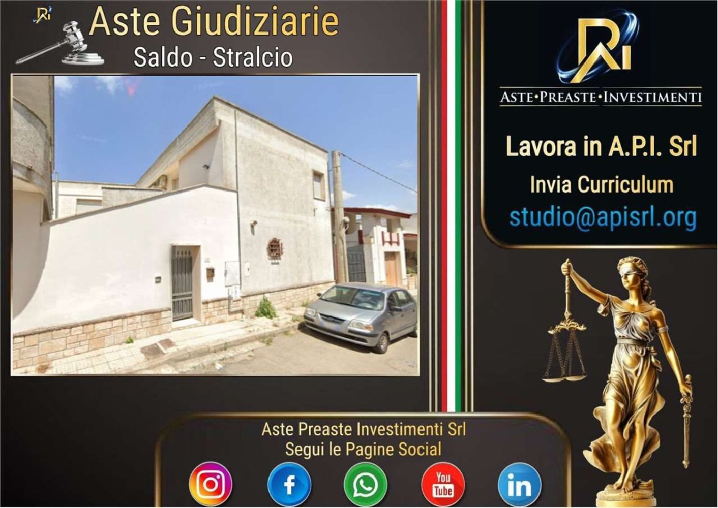 Apartamento de 7 divisões em Lequile, Italy N.º 238647